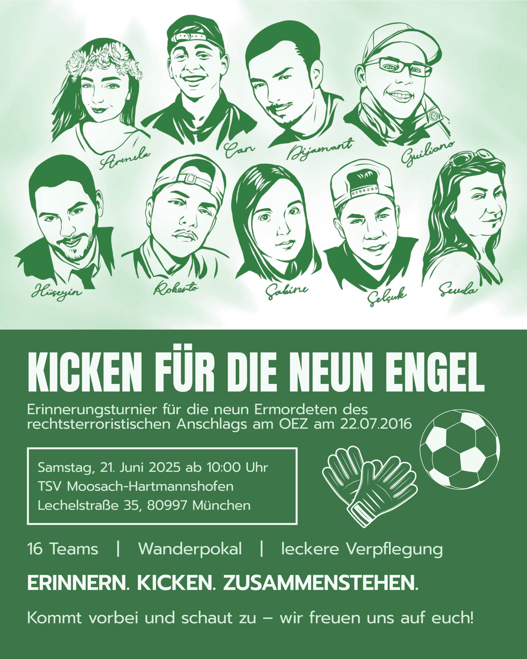 Read more about the article Gedenkturnier – Spielt mit und kommt vorbei