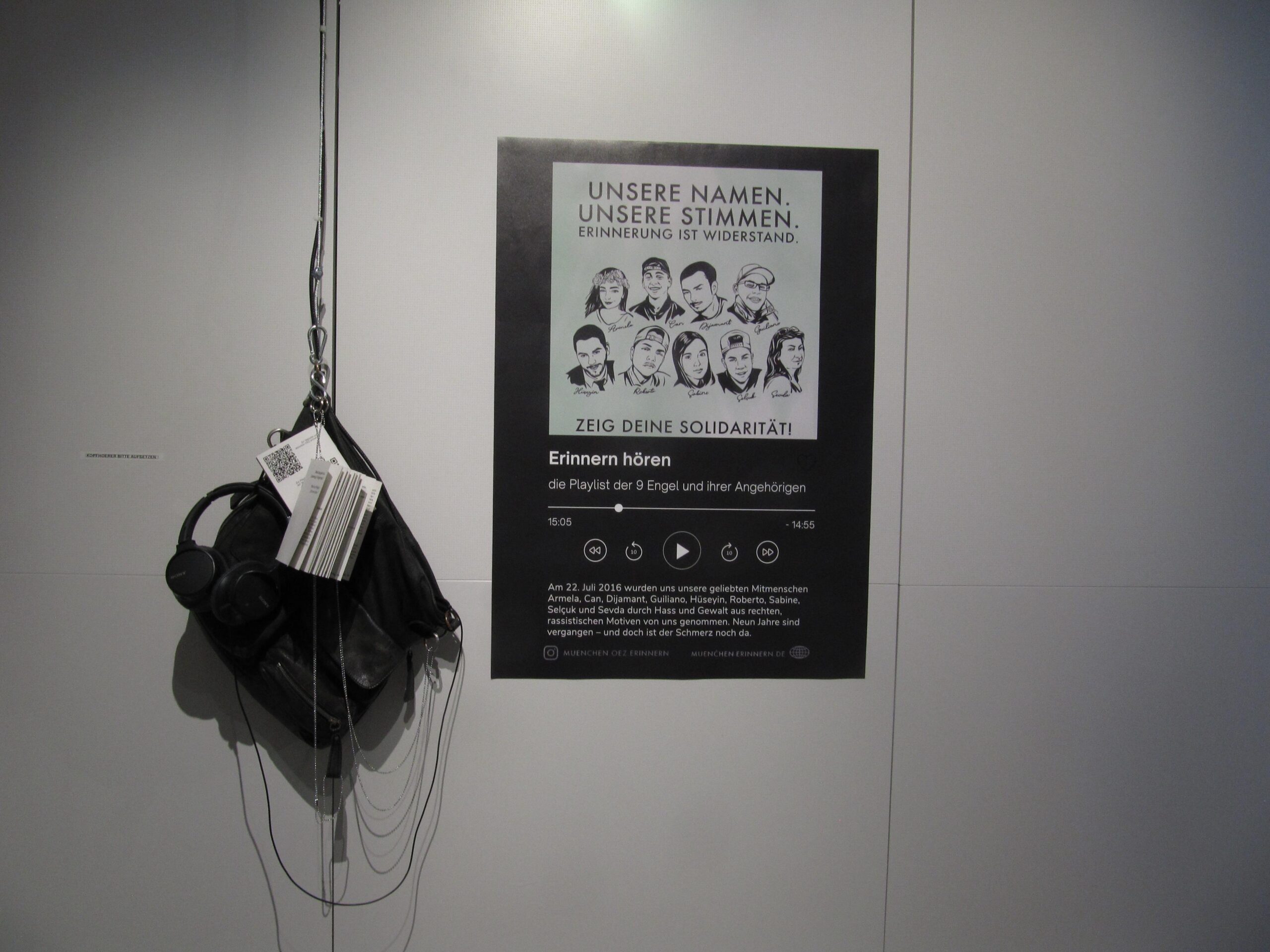 Read more about the article „What Song Are You Listening To Right Now?“ – Eine Ausstellung im NS-Dokumentationszentrum