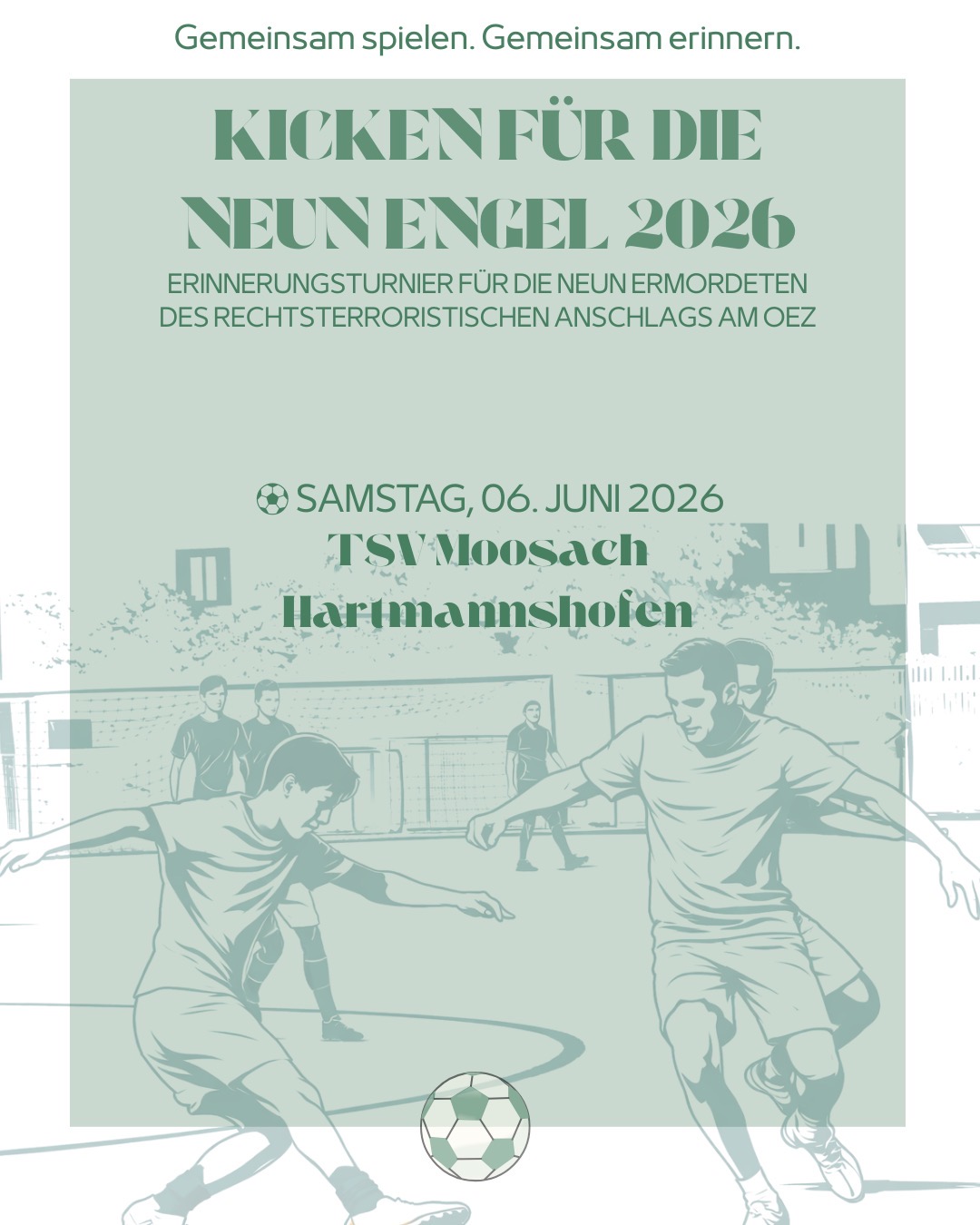 Mehr über den Artikel erfahren Kicken für die Neun Engel – Erinnerungsturnier 2026