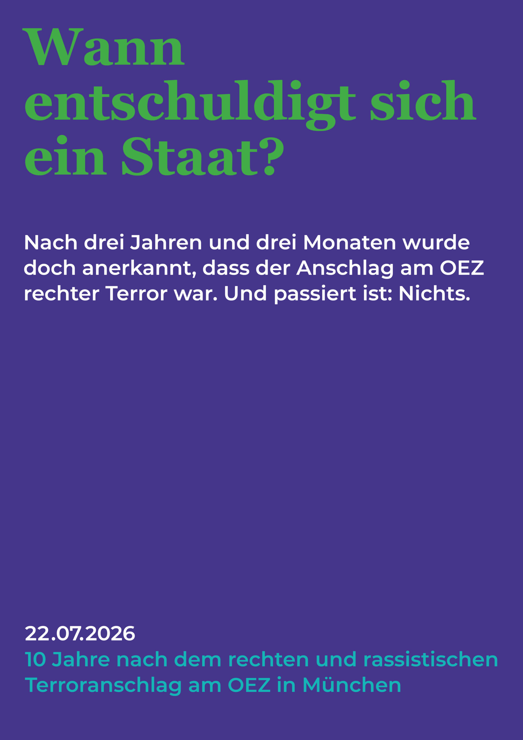 Mehr über den Artikel erfahren Kampagne zum 10. Jahrestag: Wann entschuldigt sich ein Staat?